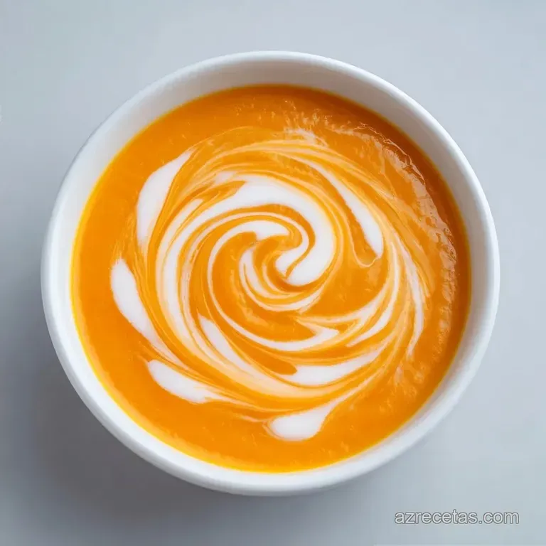 Crema Fr&iacute;a de Calabaza y Coco: Sedosa y Vibrante