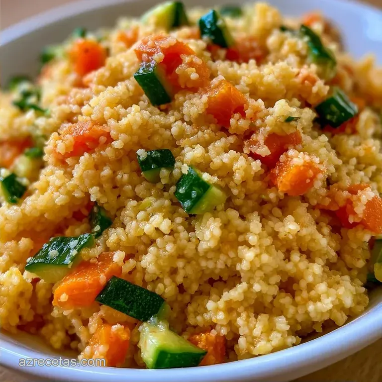 Cusc&uacute;s Con Verduras: Saludable y Nutritivo
