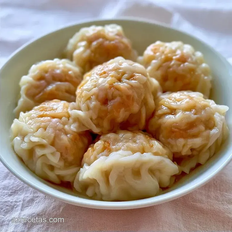 Dumplings Al Vapor Caseros: Masa Sedosa