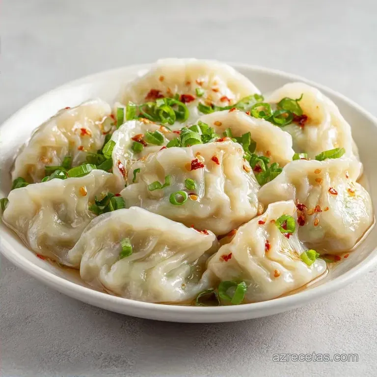Dumplings Gigantes al Vapor: Piel Transl&uacute;cida y Jugosos