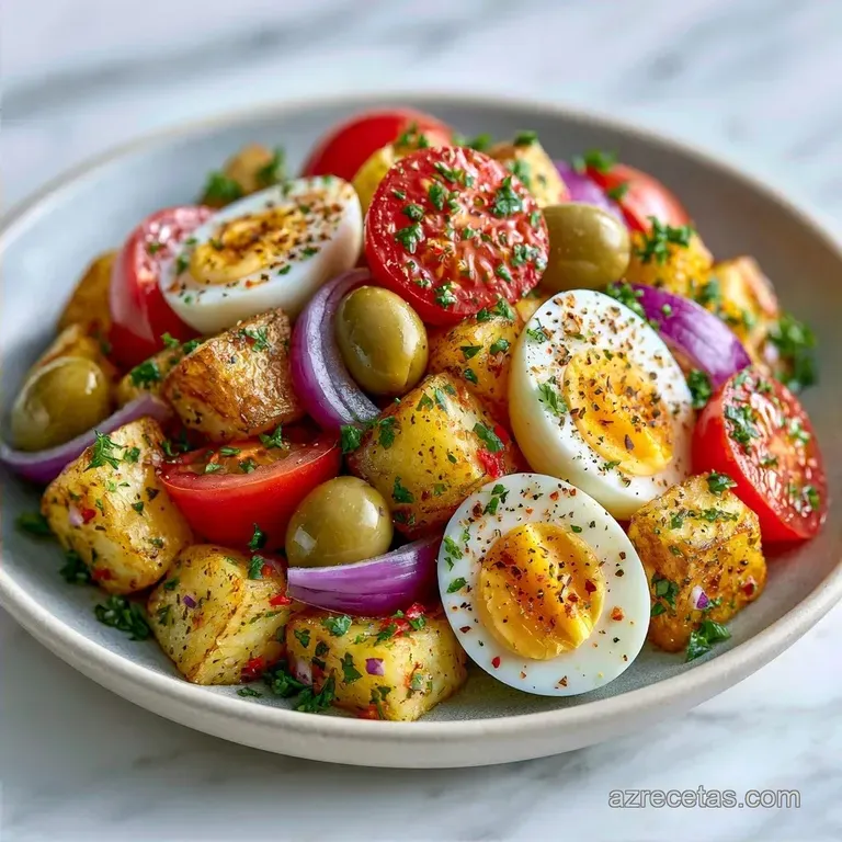 Ensalada Campera Casera en 35 Minutos