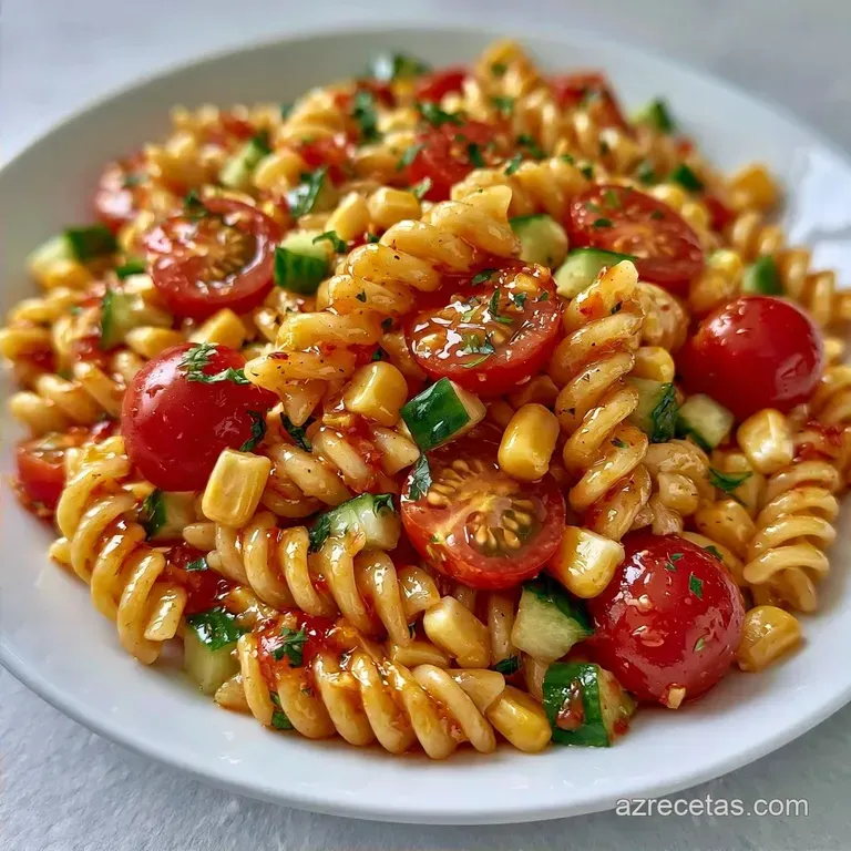 Ensalada de Pasta para el Tupper: Fresca y Firme
