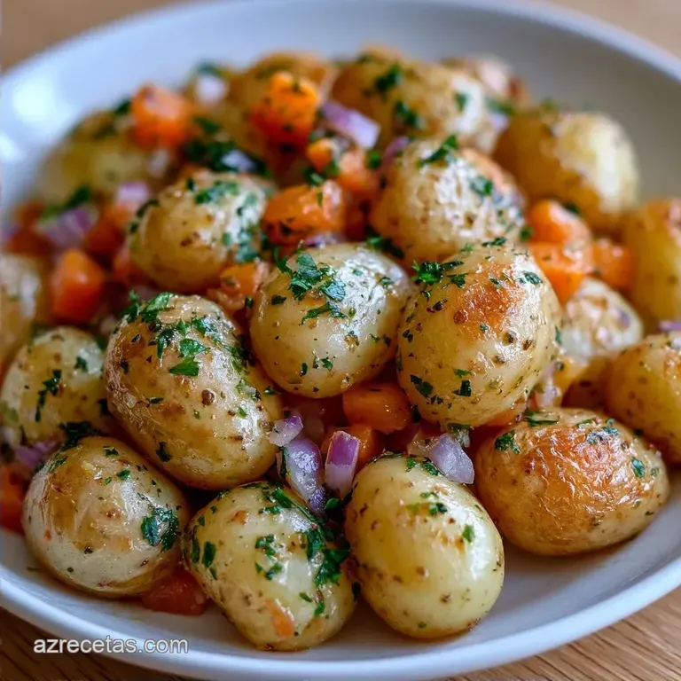 Ensalada de Patata Cocida R&aacute;pida con Zanahoria