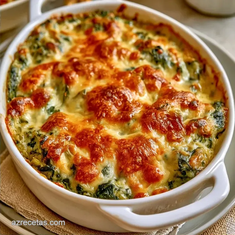 Espinacas Con Bechamel Gratinadas: Versión Cremosa