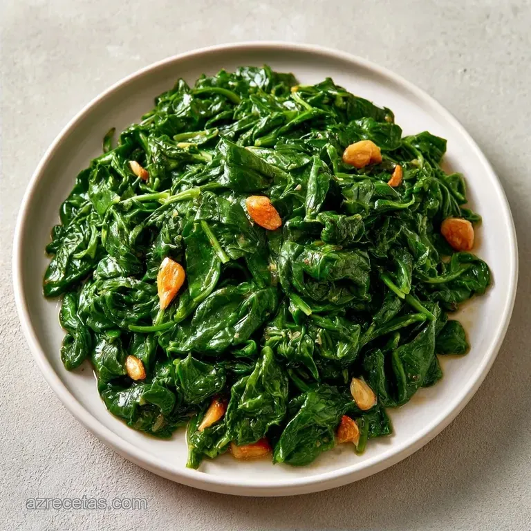 Espinacas Salteadas Rápidas y Saludables