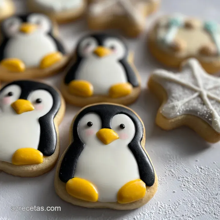 Galletas de Ping&uuml;ino con Chocolate Intenso