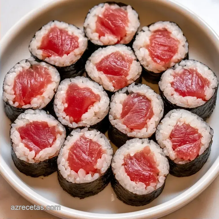 Maki de Atún Casero