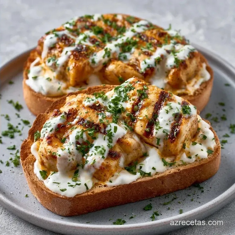 Sándwich de Pollo para Picnic en 35 Minutos