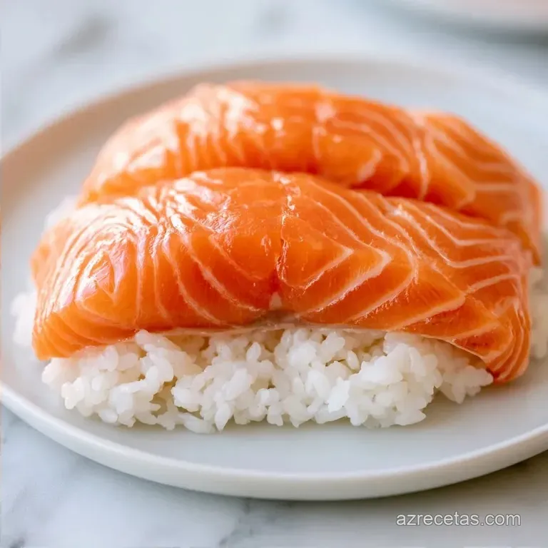 Nigiri De Salmón En 25 Minutos