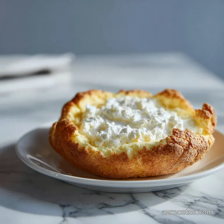 Pan Nube Queso Crema Horneado