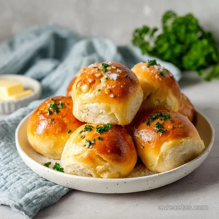 Pancitos de Ajo: Miga de Algod&oacute;n