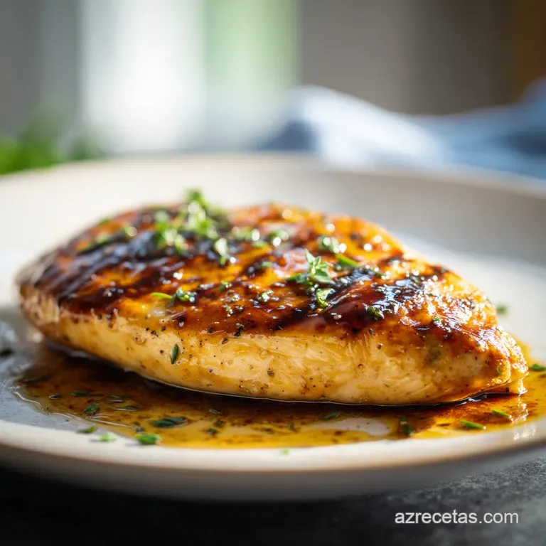 Pechuga a la Crema con Salsa Aterciopelada