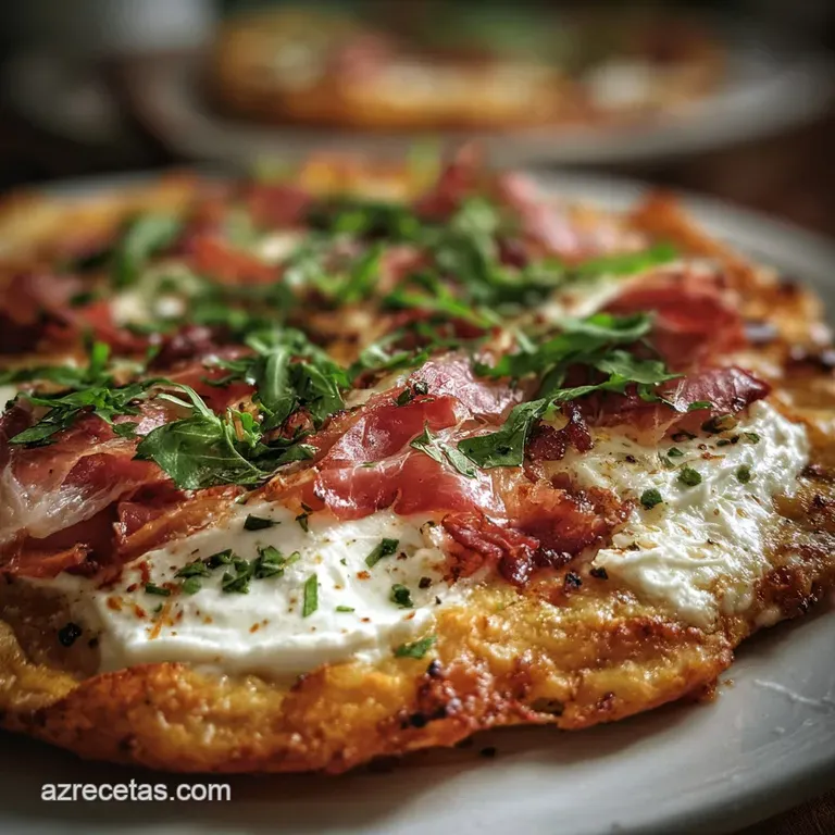 Pizza Casera Masa Fina Crujiente