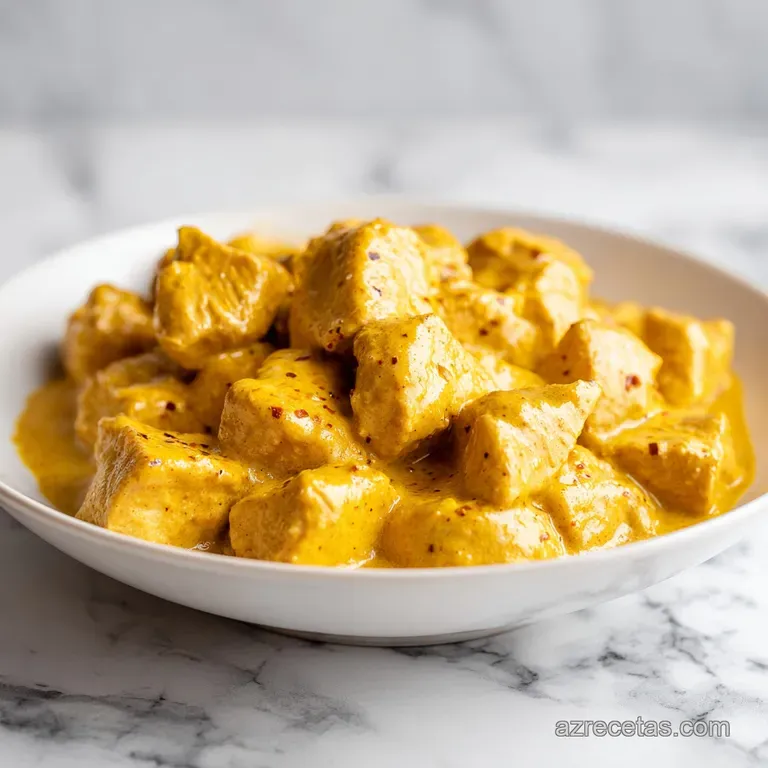 Receta Incre&iacute;ble de Pollo al Curry: Cremosa y Arom&aacute;tica