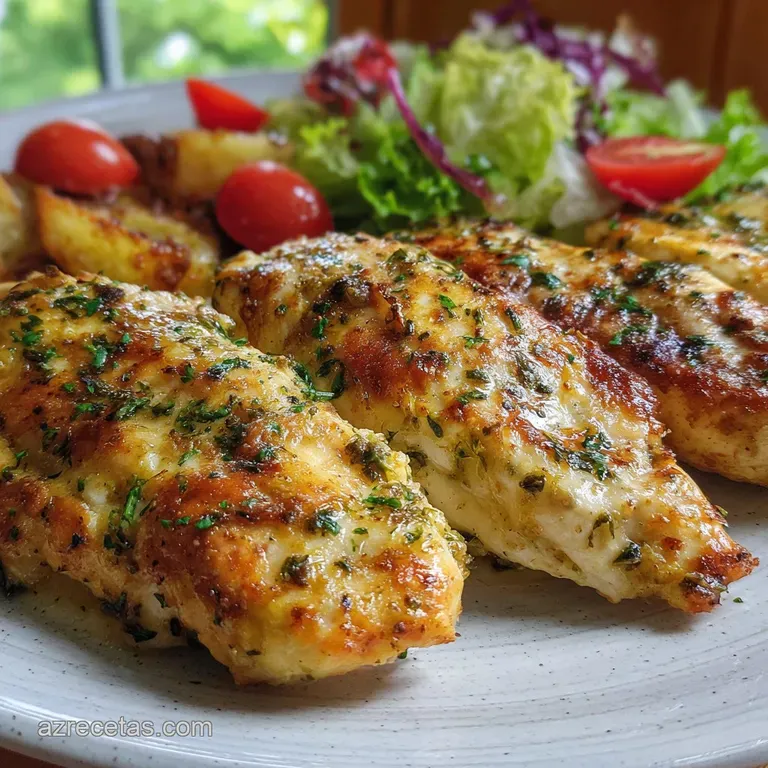 Pollo Al Horno: Pechugas Jugosas
