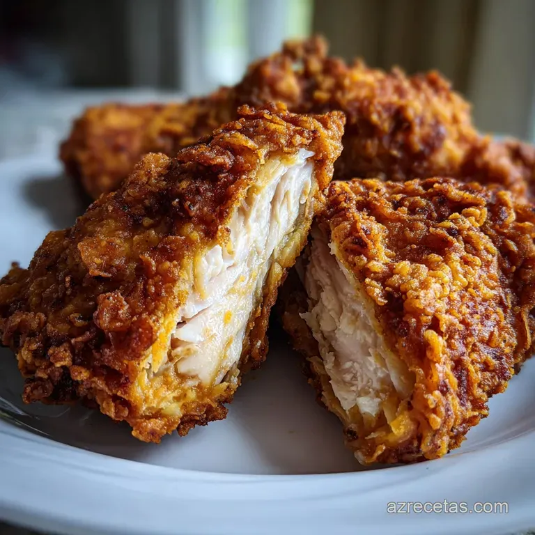 Pollo Frito Casero Estilo KFC