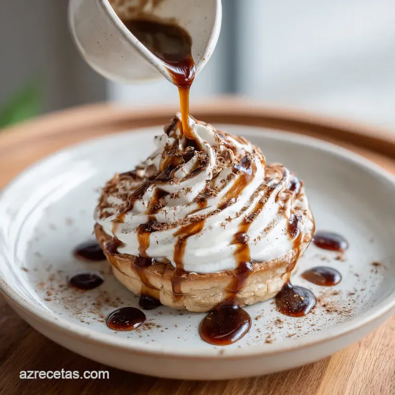 Elegant coffee mousse with delicate chocolate shavings, served in a stemmed glass, hinting at a luxurious dessert experience.