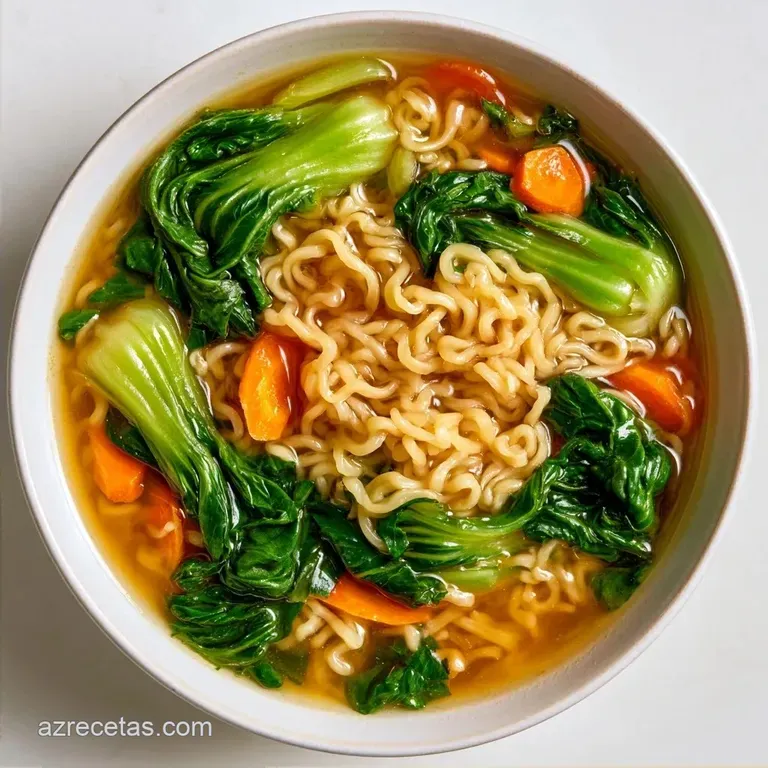 Ramen De Verduras: Casero Y Nutritivo