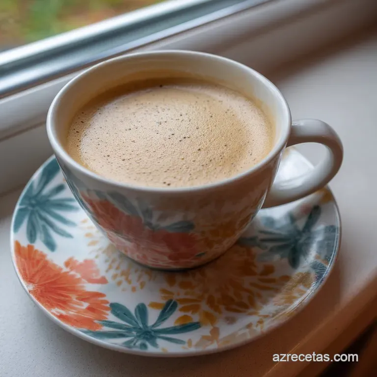 Tall glass of layered iced coffee with whipped cream topping. Garnished with cocoa powder. Elegant and inviting coffee drink.