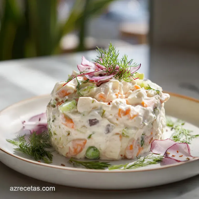 Receta de Ensalada Rusa Tradicional