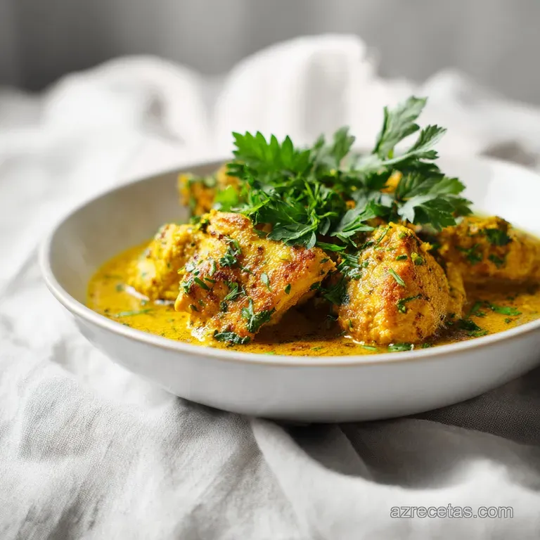 Pollo al Curry: Receta Casera y Cremosa