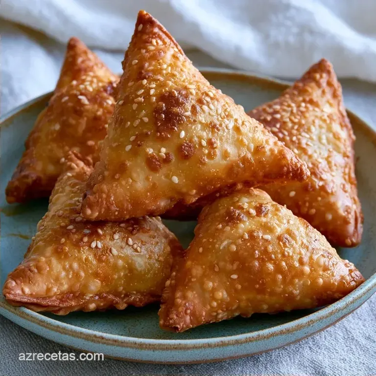 Samosas Vegetarianas Crujientes