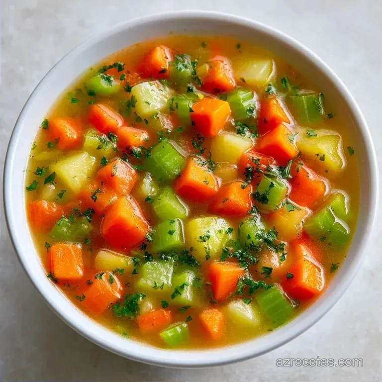 Sopa De Verduras Casera: Sabor Tradicional