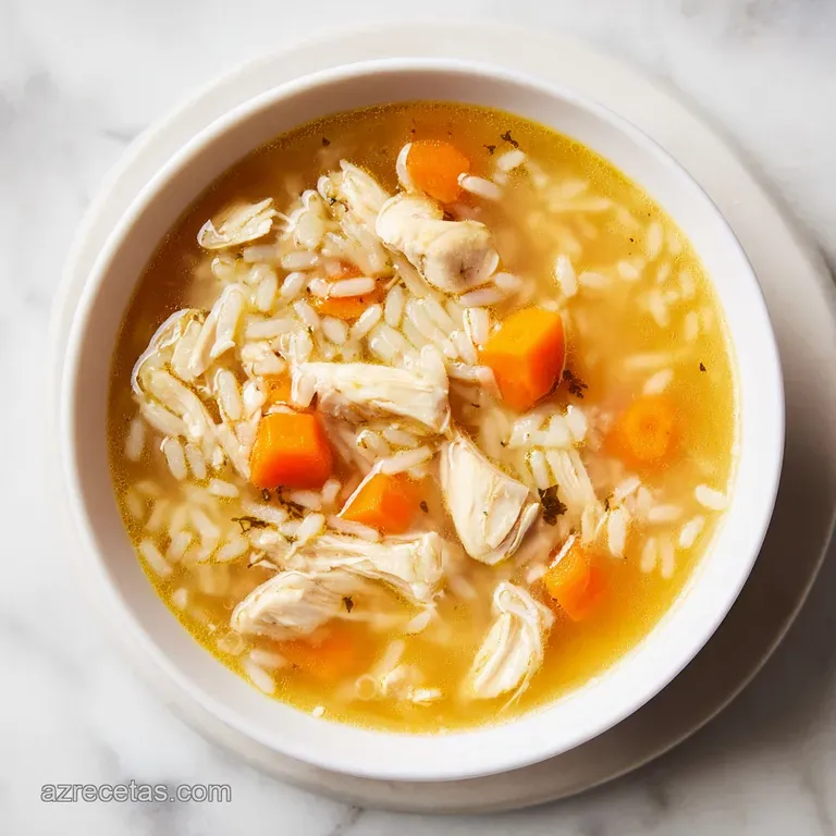 Sopa Pollo Lim&oacute;n: Estilo Mediterr&aacute;neo