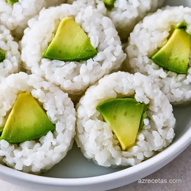 Sushi Vegetariano Casero con Aguacate