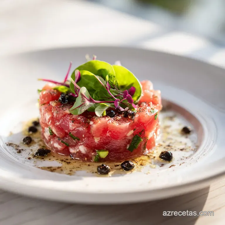 Tartar de At&uacute;n Rojo: Receta Gourmet en 20 Minutos