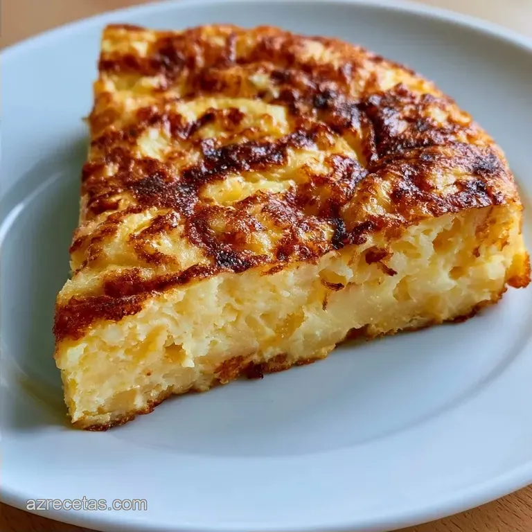 Tortilla De Patatas Sin Cebolla: Centro Jugoso