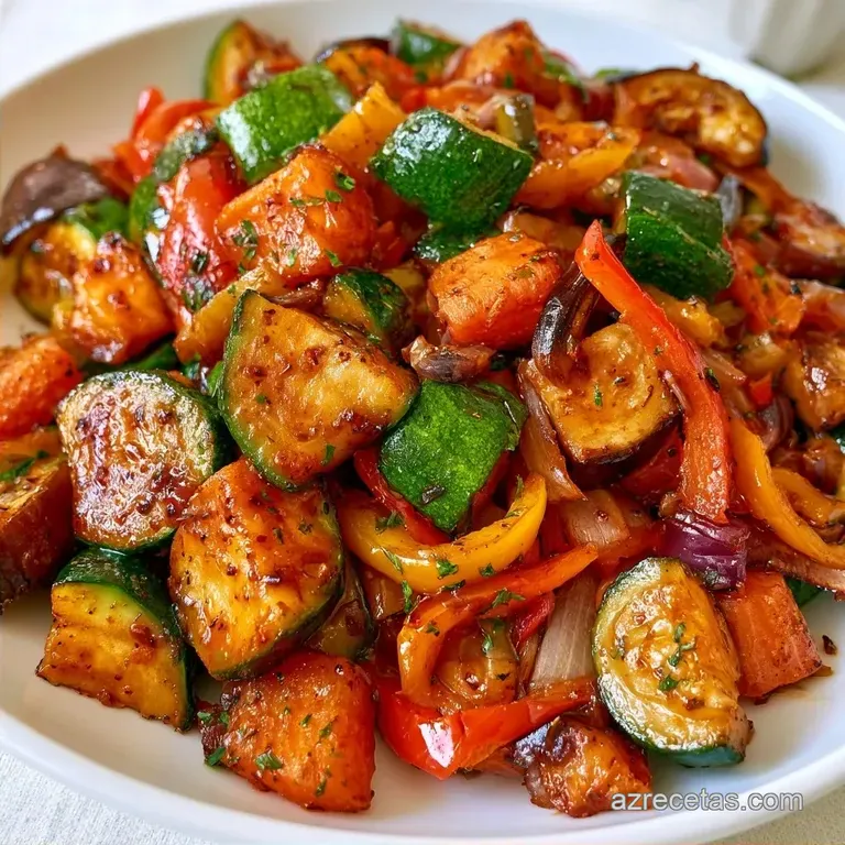 Verduras Al Aceite de Oliva al Horno